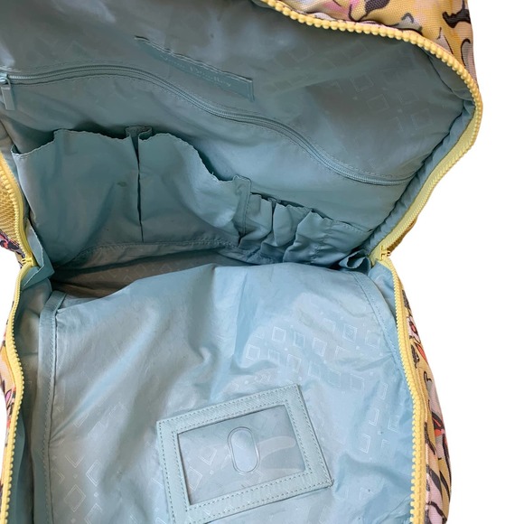 Vera Bradley ReActive Grand Backpack Sunny Garden Backpack Yellow Floral main image 15